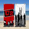 Rock U-U2 Band Music Towel Soft Pool Gift For Travel Gym Shower Camping Quick Dry Sports Large Beach Towels