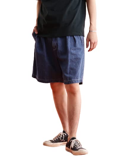 Schott NEP DENIM 2-Tuck Shorts, Men's, Size 34 (432), Used, 782-3113004