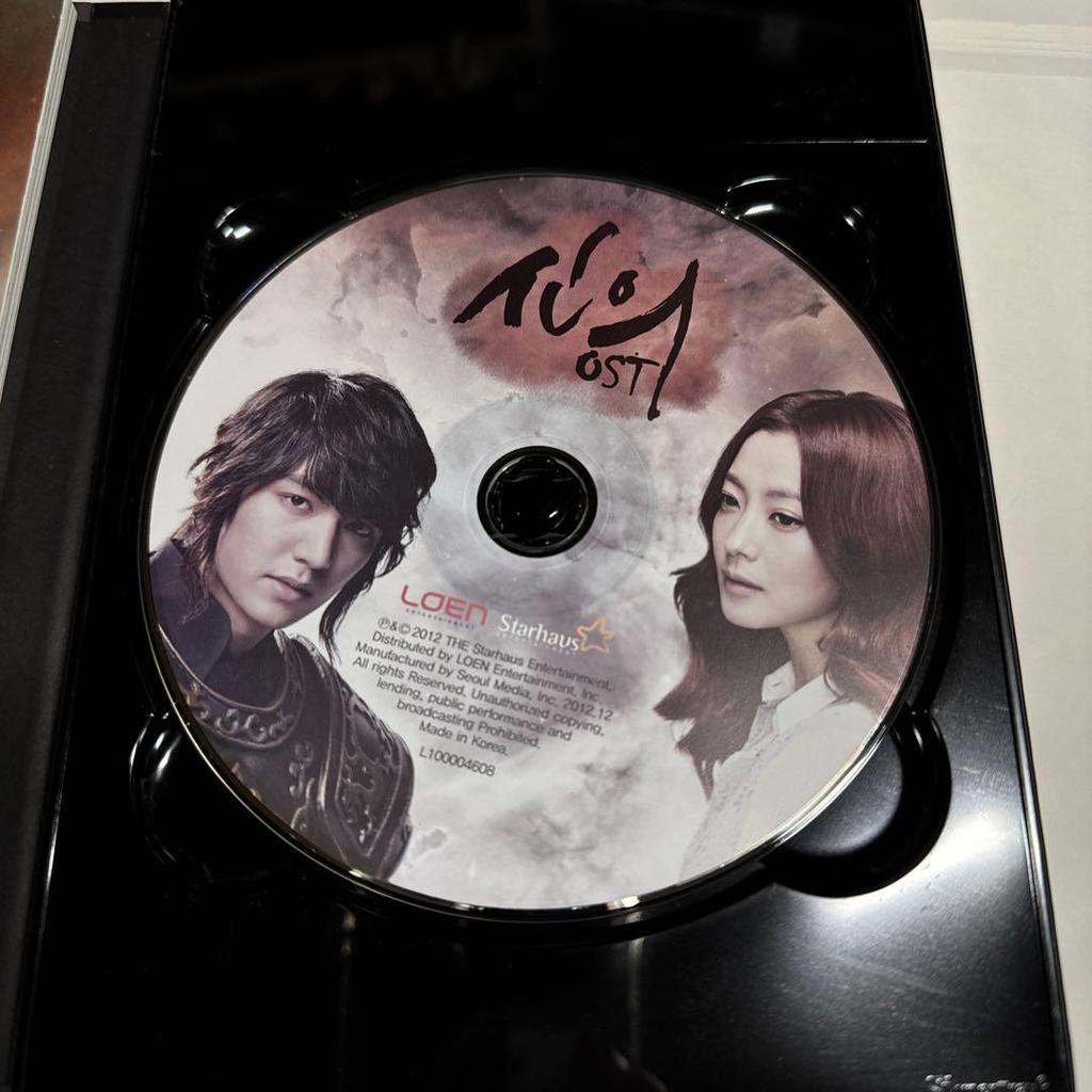 [USED] Faith OST Soundtrack Japan Exclusive Signed Lee Min Ho