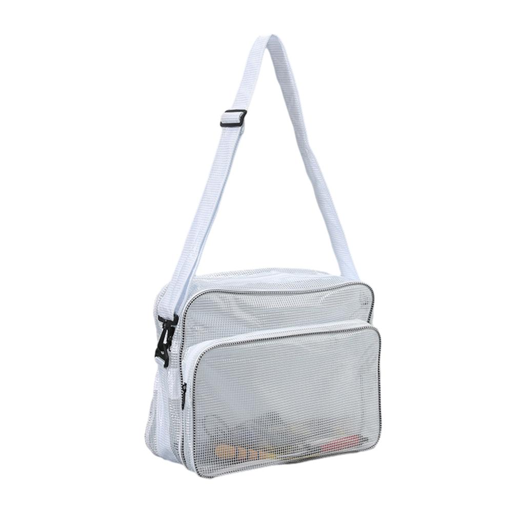 Anti Static Clear PVC Bag Large Capacity Shoulder Crossbody Bags for Semiconductor Cleanroom