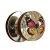 Poignée de porte décorative résistante aux rayures de haute qualité Poignée de meuble motif papillon rétro Bouton artistique rond animal