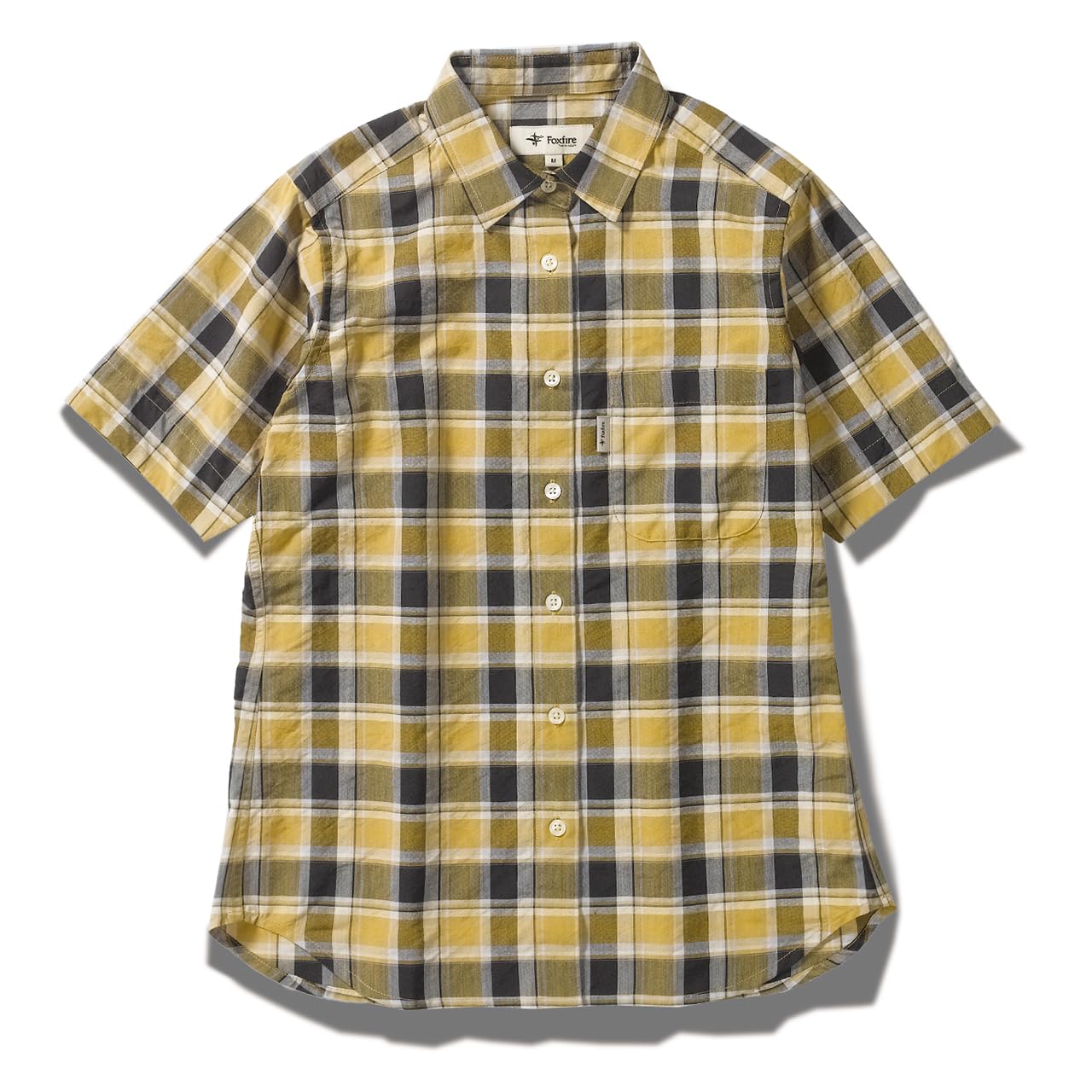 

Foxfire Pleasant Shirt SS Yellow UV C-Shield Women s (8212472) [Sweat-Wicking, Quick-Drying, Protection, -3°C] [Kokage Shield]