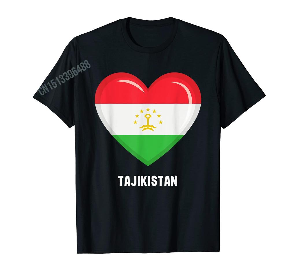 ZX More Design Retro Vintage Tajikistan Flag Tajikistani Roots TShirt For Men Women T Shirt Tops Cotton Tees