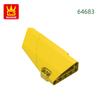 Non-Toxic 16Pcs/Lot No.64683 5 × 11 Plate Left Plastic Fairing Block Moc Color Accessories Compatible With Brick Diy Children'S Toy Assemb