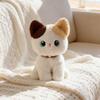 Cute Sitting Pose Kitten Plush Toys Soft Fluffy Cartoon Pet Cat Doll Lovely Office Desktop Decor Funny Gift To Family