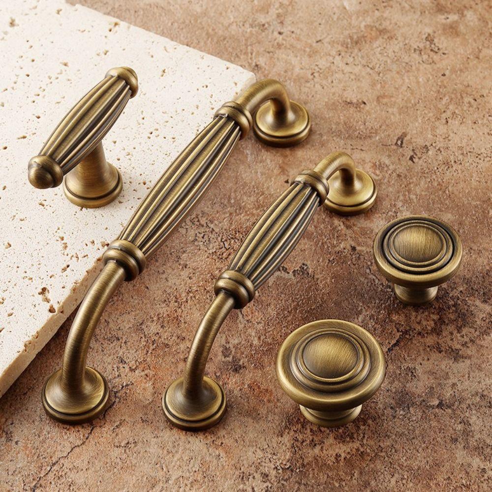 American Vintage Drawer Pulls Nordic Style Long Handles Vintage Furniture Handles Kitchen Cabinet