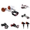 LED Turn Signal Light Aluminum Alloy Vintage Blinker Motorcycle Indicator Lamp for Custom Bike Rear Light