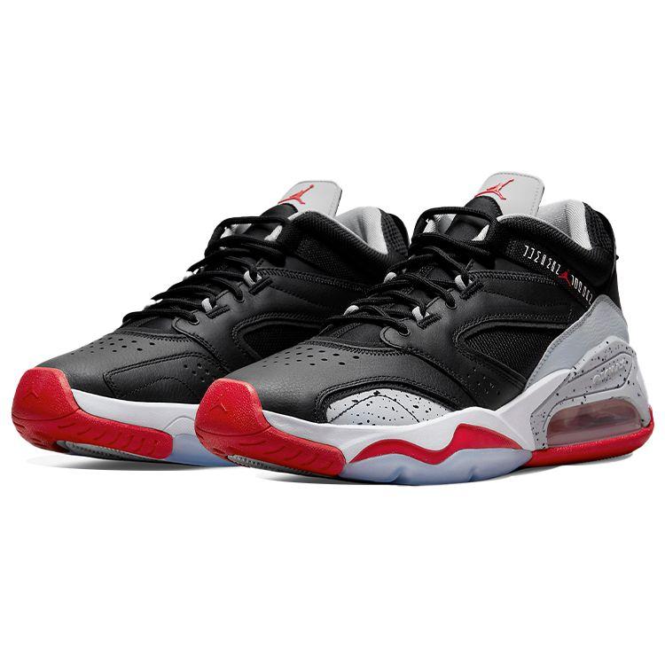 Air Jordan Point Lane Black Cement Men Sneakers Wolf-Grey White University-Red CZ4166-060