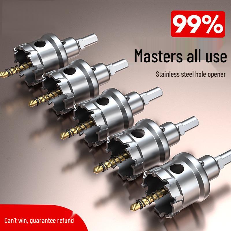 Stainless Steel Alloy Drill Bit for Wood & Metal Hole Expansion
