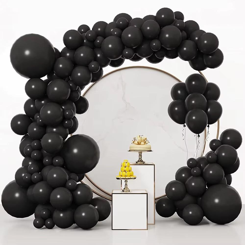 86Pcs/Set Blue Balloon Suit Birthday Party Decoration Wedding Valentine'S Day Baby Shower Decor Solid Color Latex Balloons