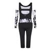 Head Womens/Ladies Abstract Floral Scoop Neck Ski Suit