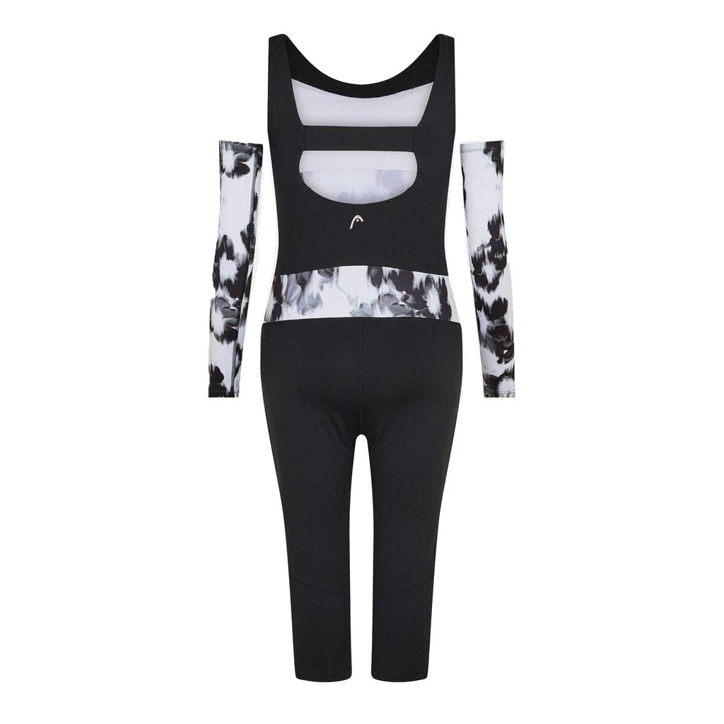 Head Womens/Ladies Abstract Floral Scoop Neck Ski Suit