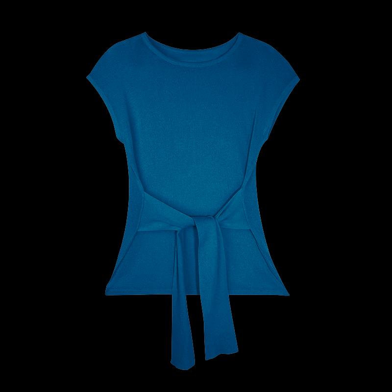 Heco Women's New Chinese Style Knit T-shirt