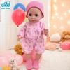 Morytrade Reborn Baby Massage and Bathing Practice 40cm Doll, Doll, Cute, (Girl (Pink Pajamas))