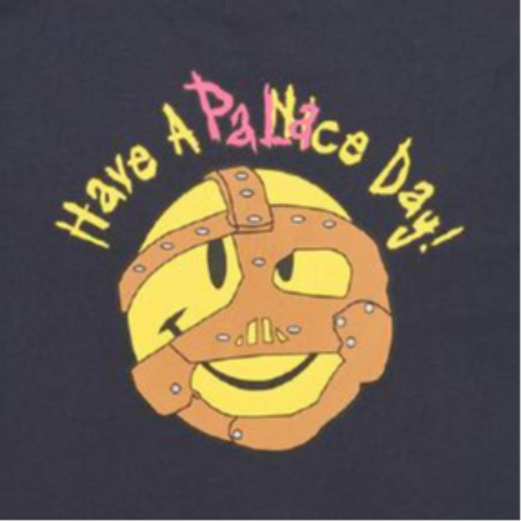 Palace x WWE Nice Day T-Shirt Navy Unisex Tops Blue P22TS461