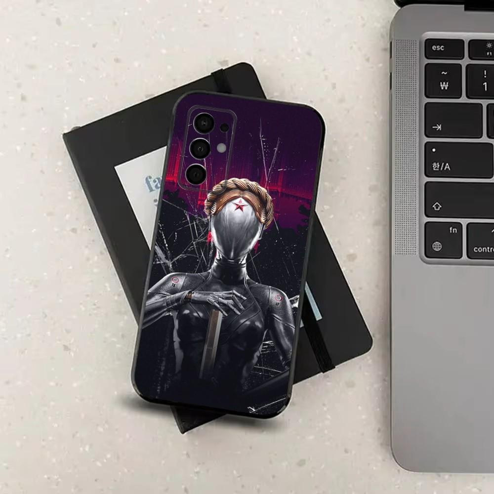 Hot Game A-Atomic H-Heart Phone Case For Samsung Galaxy A91,A80,A73,A72 ,A71,A53A52,A32 ,A31A22,A21s,A20,Black Cover