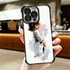 Taekwondo Kungfu Desgin Soft Phone Case For iPhone 15 16 17 Air 14 Pro Max 16E Plus 13 12 Mini Plating Anti-Fall Fundas