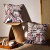 J-Junko Enoshima Pillow Case Sofa and Living Room Decorative Cushion Covers Dust-proof and Mite-proof Invisible Zipper