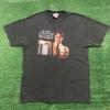 Vintage 2004 Office Space T-Shirt Black Funny Movie Film Quote Bill Lumberg