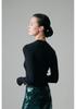 Cindy Slim Ribbed Knit Merino Wool Sweater - Women's Long Sleeve