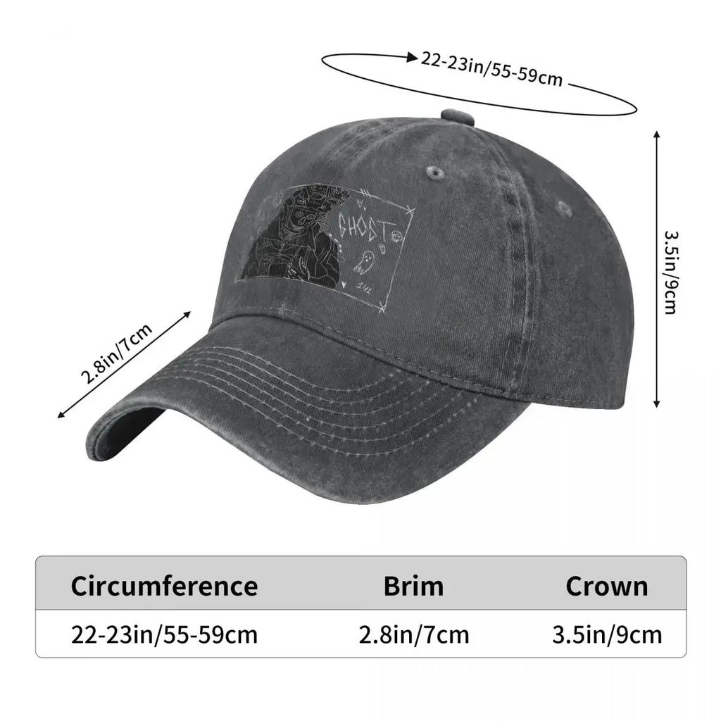 Simon Riley Baseball Caps Peaked Cap Ghost MW2 COD Calls Of The Duty Sun Shade Hats for Men
