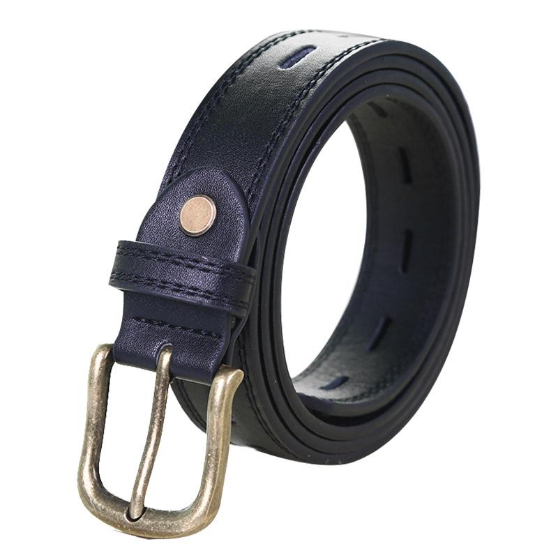 

Женский повседневный декоративный ремень с металлической пряжкой и ажурным узором, Женский ремень для платья без проколов 100cm-110cm (random delivery)