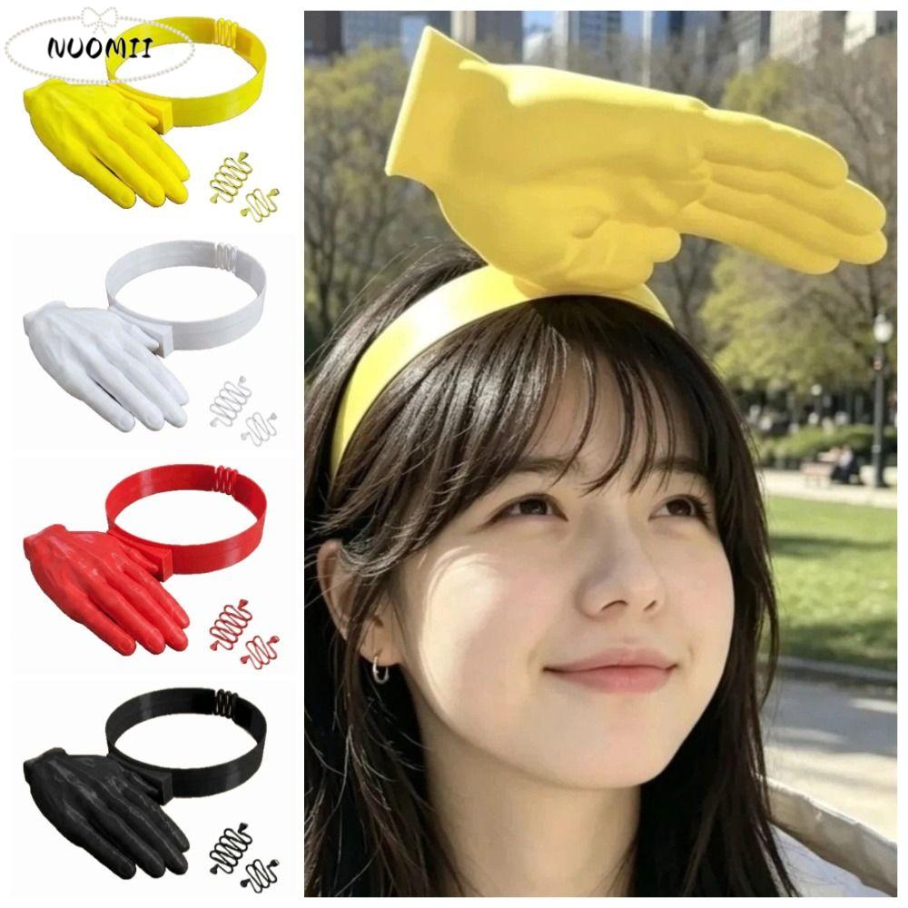 3D Printing Hand Shape Sun Hat Creative Adjustable Sun Protection Cap Detachable Hand Portable Palm Visor Headband Photo Prop
