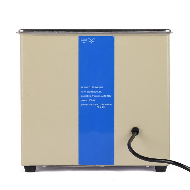 D150H Ultrasonic Cleaning Machine Stainless Steel Inner Tank 3L 150W Jewelry Cleaning Machine Glasses Parts Cleaning