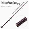 RAINBOW SWORD Spinning Casting Fishing Rod Fuji Ring F Action Lure Rod High Carbon Bass Pike Rod Fishing Rod