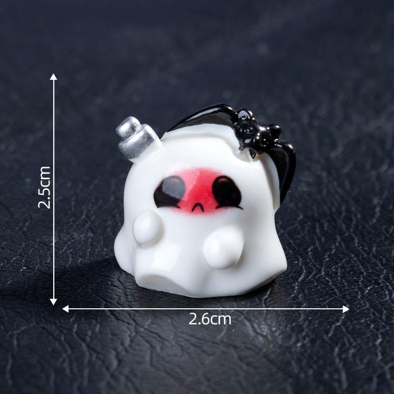 Micro-landscape Cute Halloween Little Ghost Cute Particle Decorative Items Hanging Accessories Mini Small Ornaments
