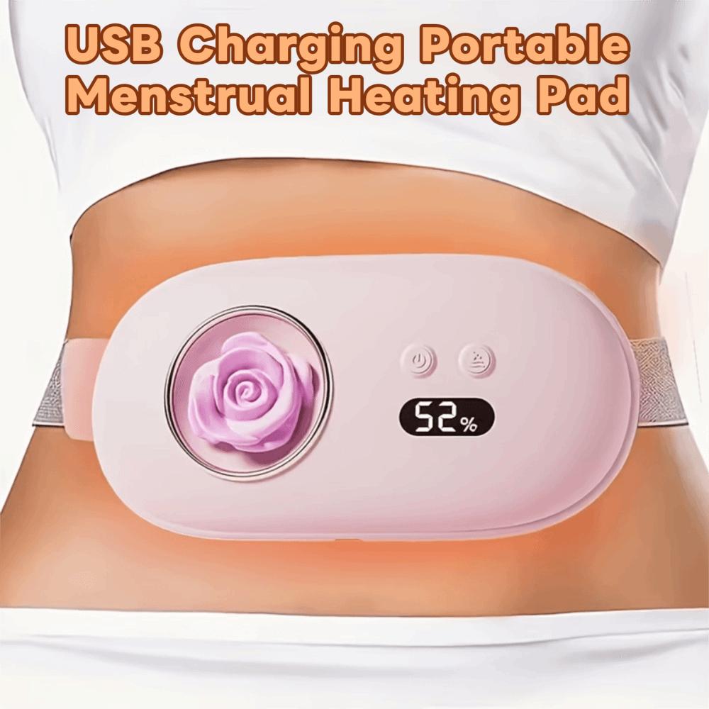 USB Charging Portable Menstrual Heating Pad Electric Heating Belt for 5V1800mAh for /Office/Travel