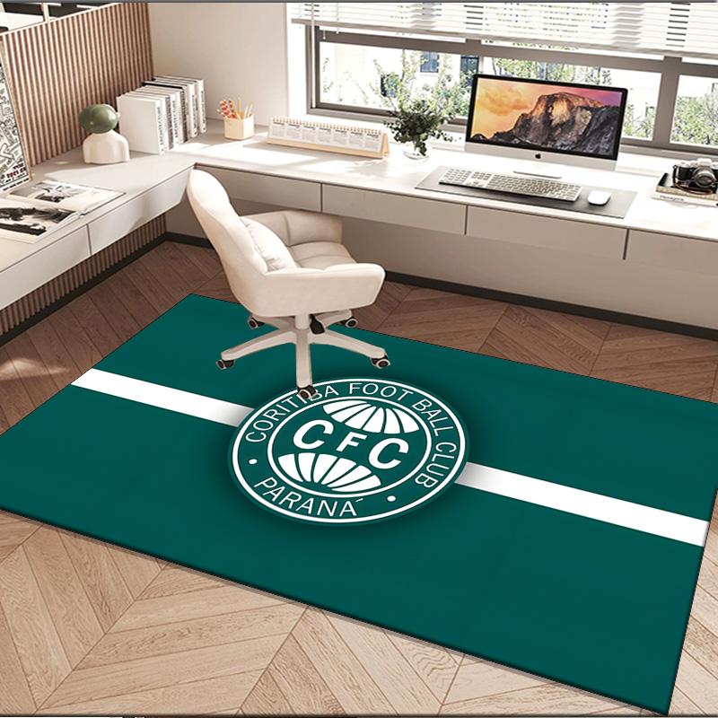1PC rug Coritiba Football Club Return Carpet, Chair Rug,Area Rug for Office Bedroom living rooms bedroom, Doormat decor Christmas fan gifts