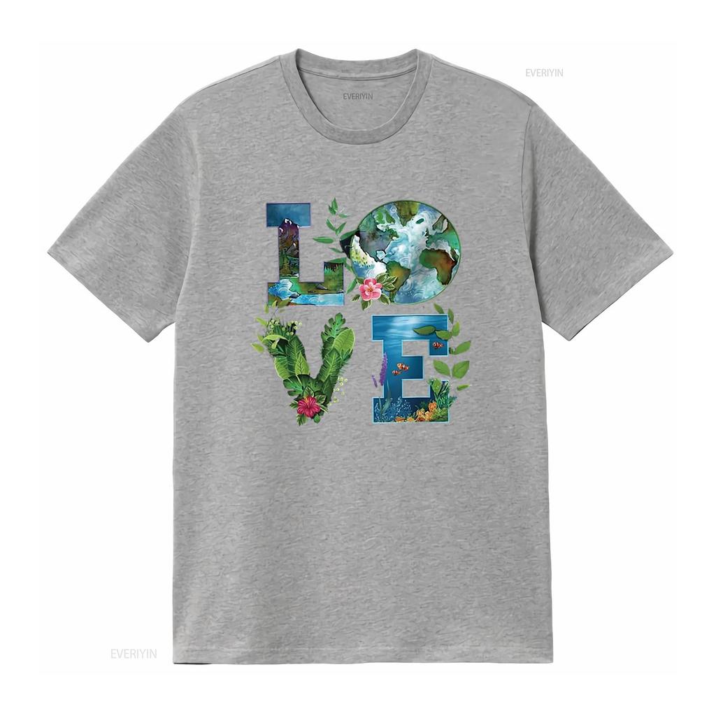 Earth Day Planet Anniversary Everyday T Shirt vintage Washed homme Top For Everyday Wear designer clothes Breathable fashion