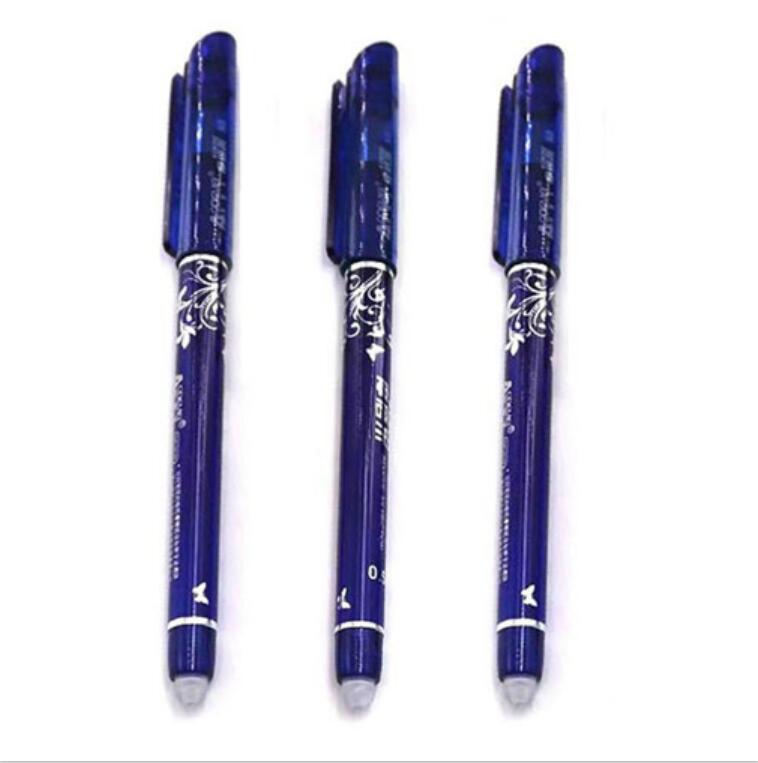 3 Pezzi Ricariche Penna Gel Cancellabile È Rosso Blu Inchiostro Blu /Nero Una Penna Neutra Magica per Scrivere