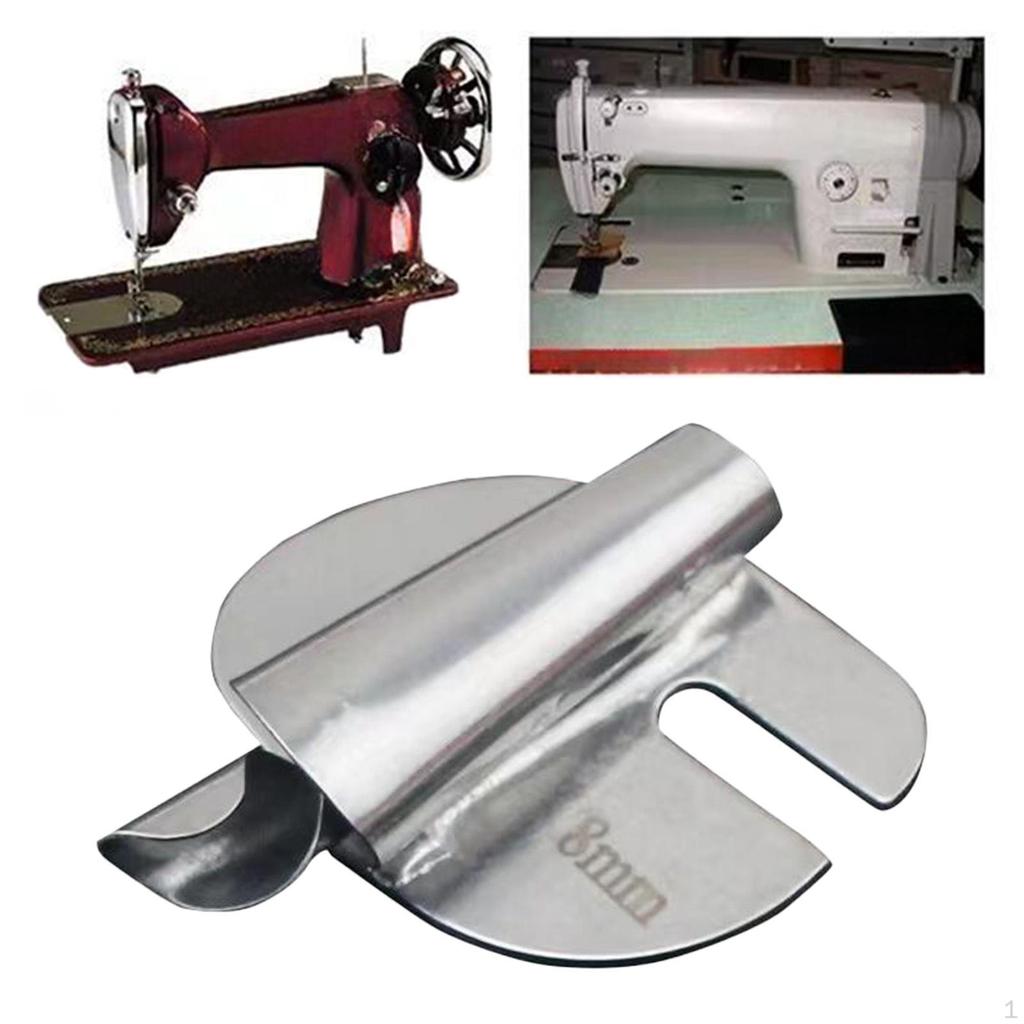 Hemmer Foot for Sewing Machines, Folder Binder, Edge Hem Guide, Portable Rolled