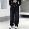 Plus Velvet High Waist Dad Jeans - 2025 Autumn/Winter, Slimming & Versatile, Plus Size