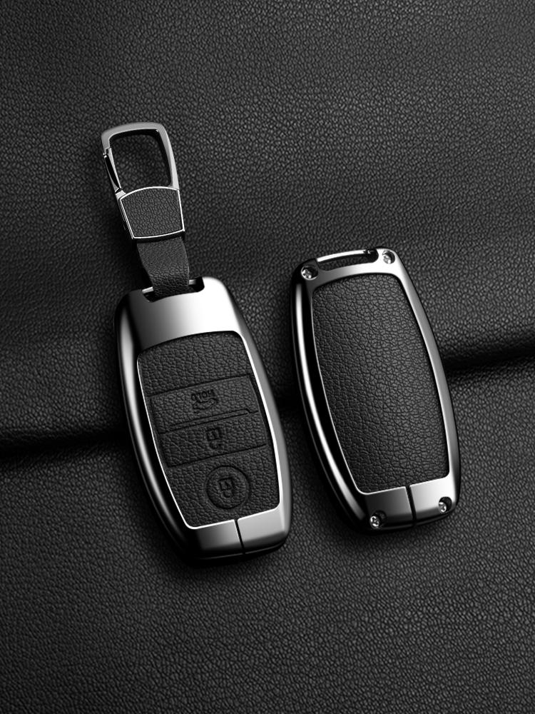 

High Quality Zinc Alloy Leather Car Key Case Cover For Kia Sportage Cerato Optima K2 K3 K4 K5 Rio Picanto Soul Sorento Sedona Q28062QQ-