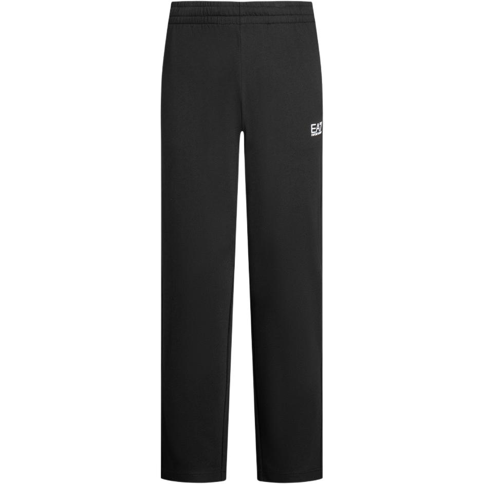 Emporio Armani EA7 FW24 Letter Logo Printed Drawstring Straight Leg Casual Pants Men bottoms Black 8NPP65-PJVRZ-1200 S