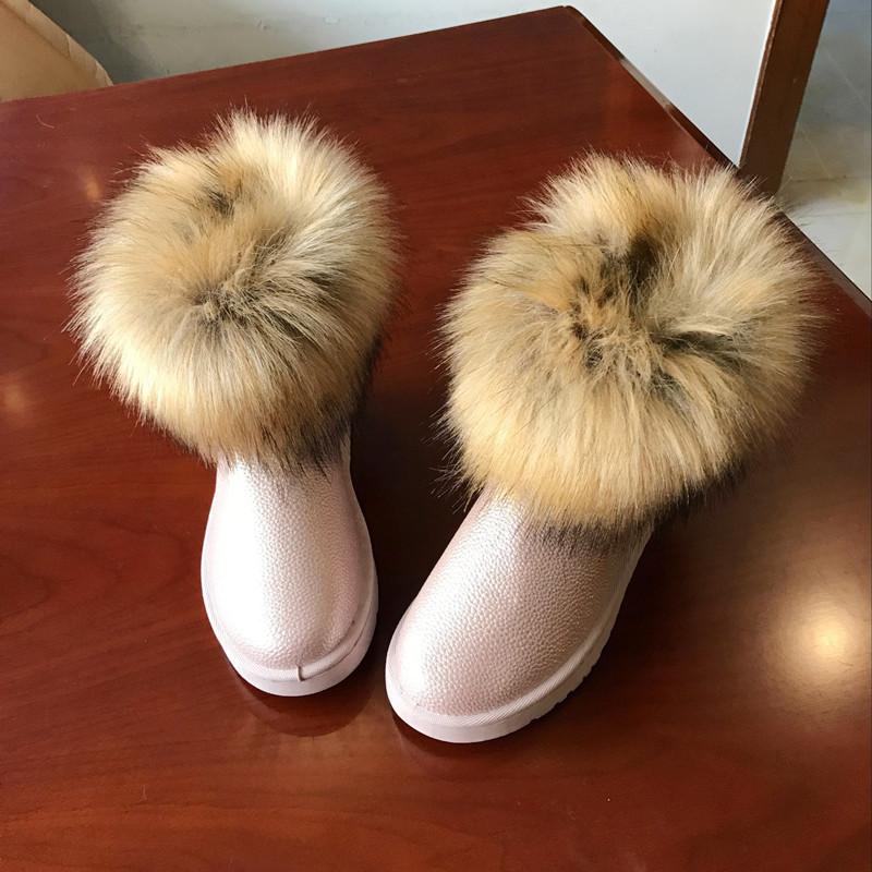 Flipped Korean Cotton Shoes Women's Winter Warmth and Velvet 2025 Women's Shoes with Wool Snow Boots Winter Shoes Non-slip