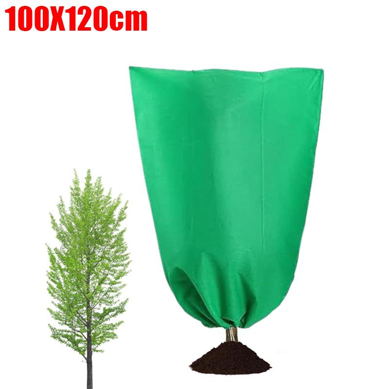 Winter Plant Covers Freeze Protection Garden Warm Plant Cloth Frost Blankets Outdoor Shrub Fruit Tree Wraps Bag with Zipper