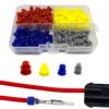 400 Pcs Sealed 1.5mm 3.5mm Rubber Seal Silicone Cable Wire Seals Connector for Waterproof Automotive Electrical Plug