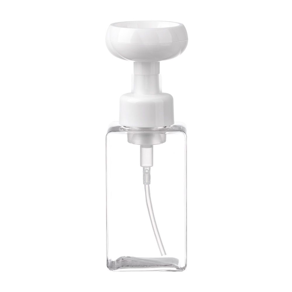 

Shampoo Shower Gel Lotions Foaming Soap Bottle Pump Container Cosmetic Bottle Flower Soap Dispenser прозорий