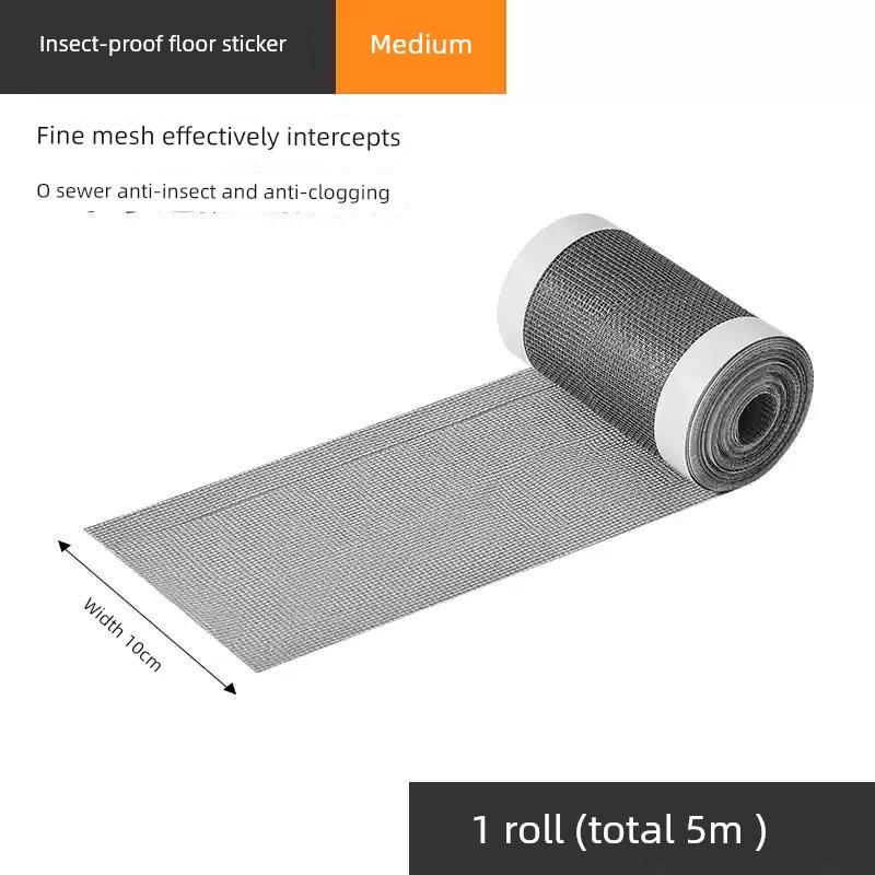 Bathroom Floor Drain Hair Filter Screen, Bathroom Sewer Filter, Anti-Odor, Anti-Hair, Anti-Insect Drain Sticker