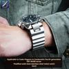 Modifiziertes Edelstahl-Feinstahl-Uhrenarmband Geeignet für Casio Uhr GSHOCK Steel Heart GST-B400 Serie Sportliches Herren-Armbandband