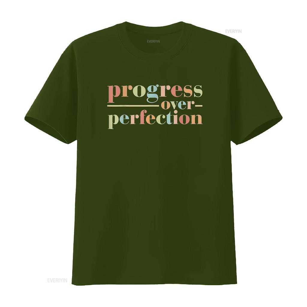 Back To School Fortschritt über Perfektion Vintage Te Damen T-Shirt Hohe Qualität und Stilvoll Vintage Gewaschen Grafik Dehnbar