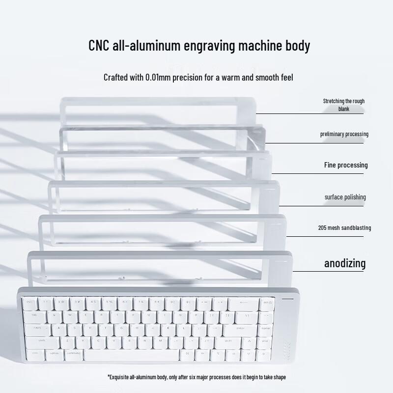 LOFREE FLOW 84-Key Low-Profile Mechanical Keyboard