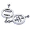 Nipple Clamps Metal Stimulator Role Play 1 Pair Adjustable Breast Spring Clamps Bondage Adult Games Couple Restraint Accessories