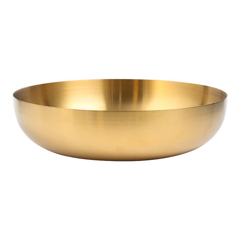 Wutuo 304 Stainless Steel Gold Brushed Multi-Purpose Bowl
