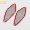 Stainless Steel Rear Door Speaker Cover for 18 GM8 - Third Row Audio Decorative Patch