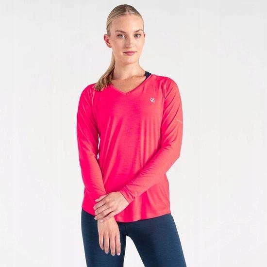 Y7607 Dare 2B Discern T-Shirt Pure Pink Women's T-Shirt LONG SLEEVE S